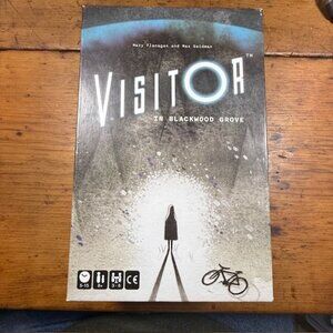 Visitor in Blackwood Grove Board Game Sci-Fi Strategy  "Stranger Things" vibe.
